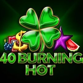 40 Burning Hot slot logo by Amusnet Interactive at 5bet Casino40 Burning Hot