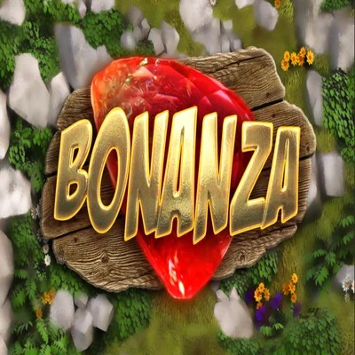 Bonanza slot logo by Big Time Gaming at 5bet CasinoBonanza