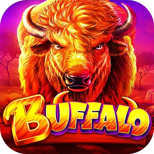 Logo of Buffalo Slots from Aristocrat Gaming at 5bet Casino