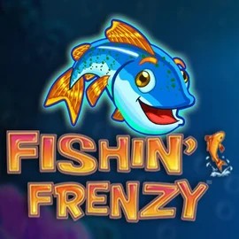 Fishin Frenzy slot logo by Blueprint Gaming at 5bet CasinoFishin Frenzy