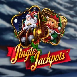 Jingle Jackpots slot logo by Dragon Gaming at 5bet CasinoJingle Jackpots