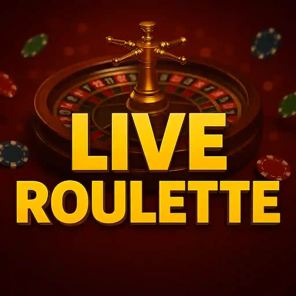 Live Roulette game by Evolution – logo hosted on 5bet Casino
