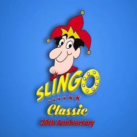 Slingo Classic 20th Anniversary by Slingo, showcased at 5betscasino.com – game logo