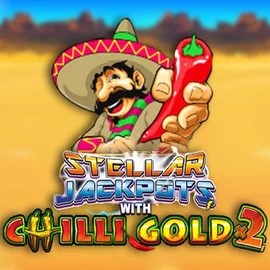 Stellar Jackpots with Chilli Gold x2 slot logo by Lightning Box Game at 5bet Casino