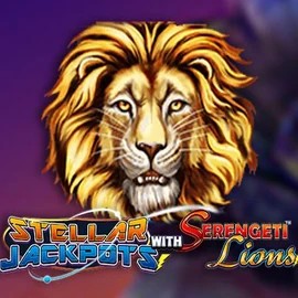 Stellar Jackpots with Serengeti Lions game by Lightning Box Game – logo hosted on 5bet Casino
